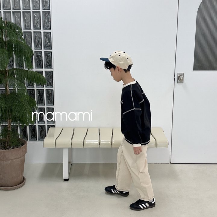 Mamami - Korean Children Fashion - #magicofchildhood - Signature Stitch Tee - 8