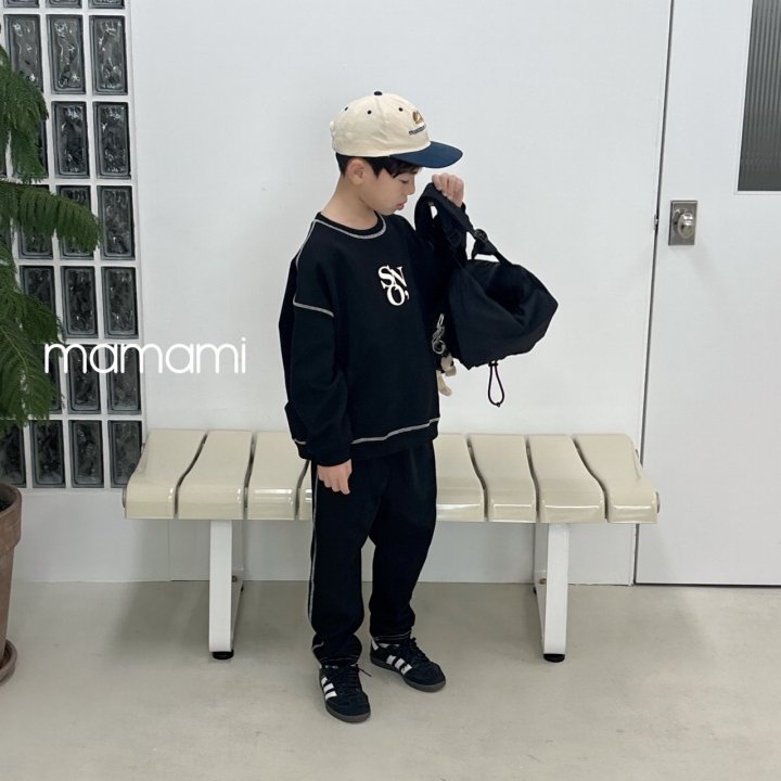 Mamami - Korean Children Fashion - #magicofchildhood - SON Stitch Set - 4
