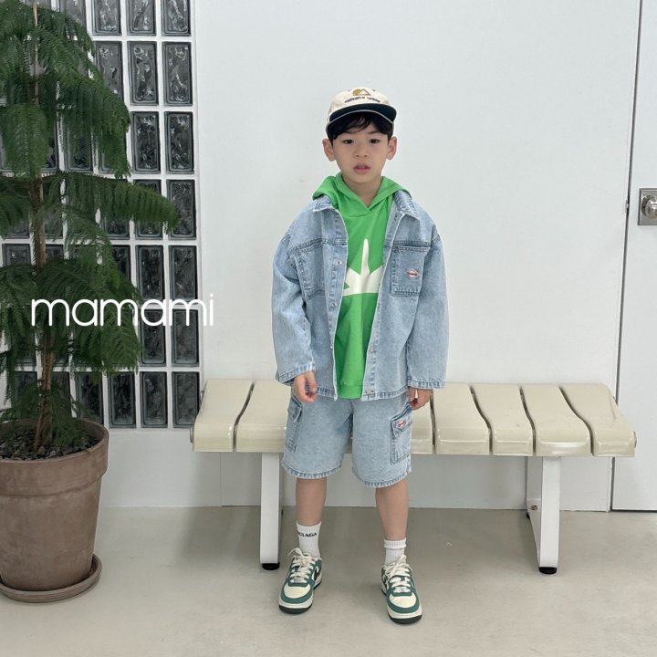 Mamami - Korean Children Fashion - #minifashionista - Snow Denim Jacket - 10