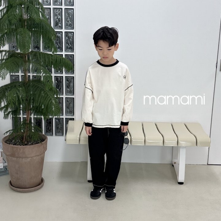 Mamami - Korean Children Fashion - #todddlerfashion - Signature Stitch Tee - 11