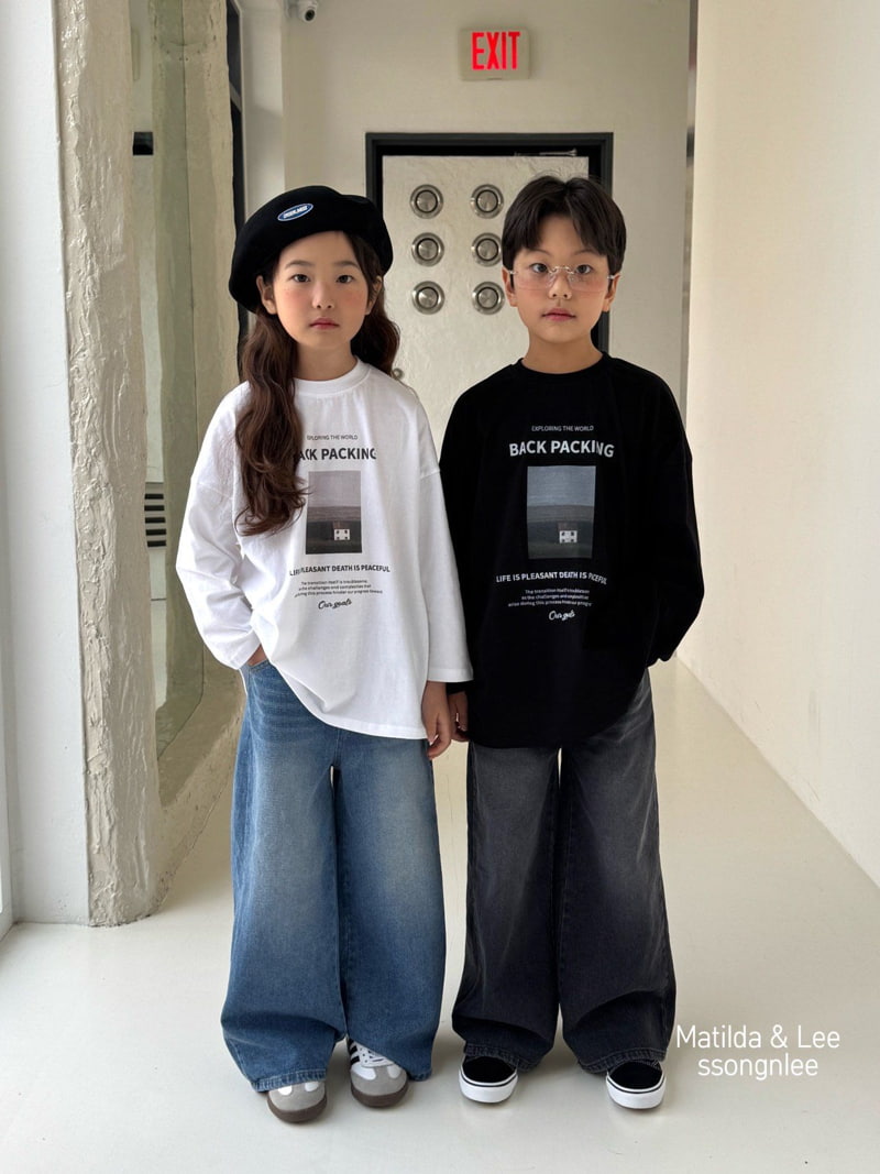 Matilda & Lee - Korean Children Fashion - #Kfashion4kids - Spring Daily Denim Pants - 8