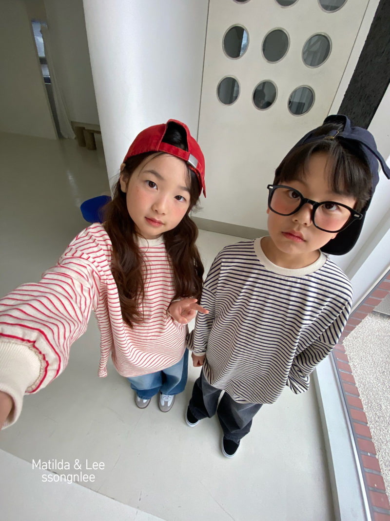 Matilda & Lee - Korean Children Fashion - #Kfashion4kids - Stripe Tee - 8