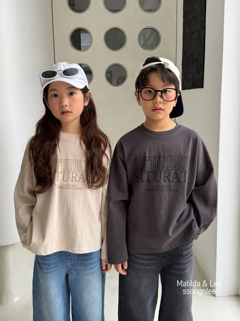 Matilda & Lee - Korean Children Fashion - #Kfashion4kids - Saturday Tee - 7