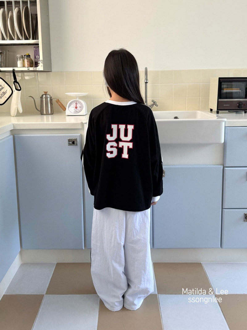 Matilda & Lee - Korean Children Fashion - #Kfashion4kids - Seven Two Line Print Tee - 3