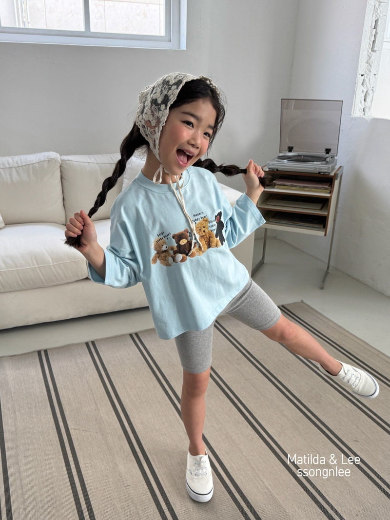Matilda & Lee - Korean Children Fashion - #Kfashion4kids - Bear Tee - 11