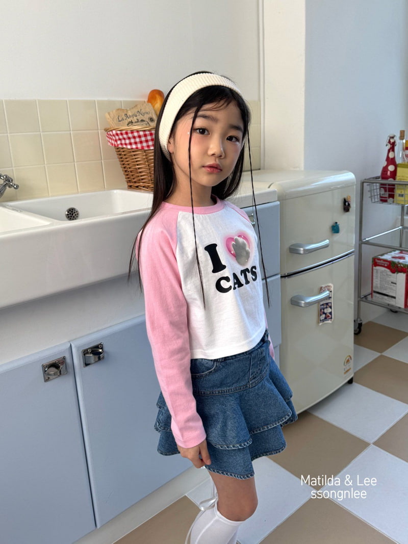 Matilda & Lee - Korean Children Fashion - #Kfashion4kids - Cats Raglan Tee - 6
