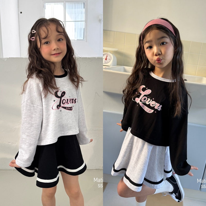 Matilda & Lee - Korean Children Fashion - #Kfashion4kids - Rubber Skirt Set