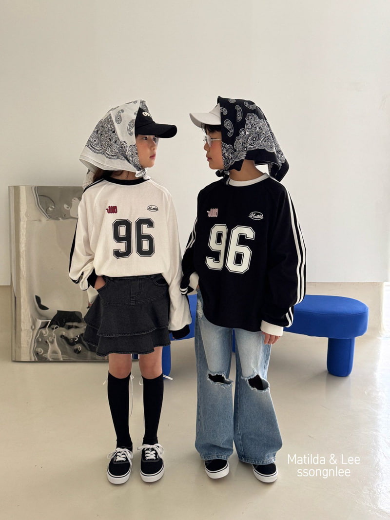 Matilda & Lee - Korean Children Fashion - #Kfashion4kids - 96 Two Line Tee - 11