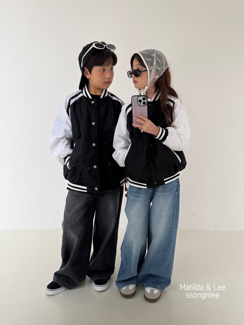 Matilda & Lee - Korean Children Fashion - #Kfashion4kids - Baseball Jumper - 5