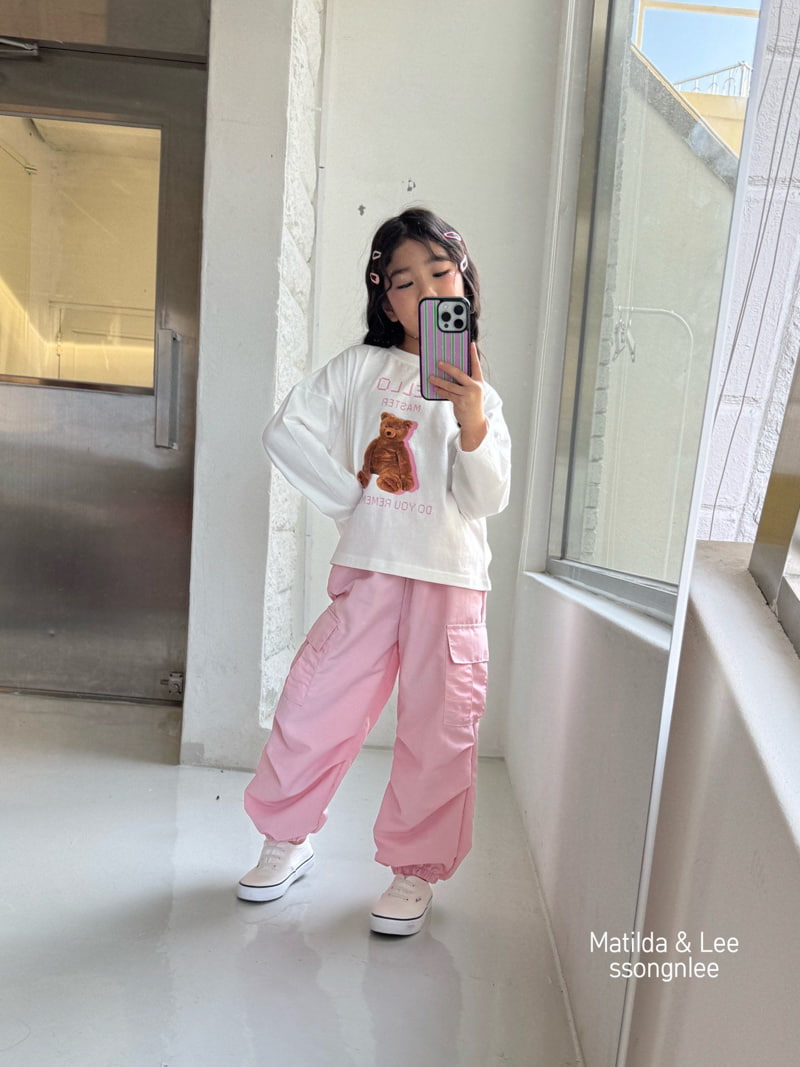 Matilda & Lee - Korean Children Fashion - #Kfashion4kids - Loose fit Jogger Pants - 3