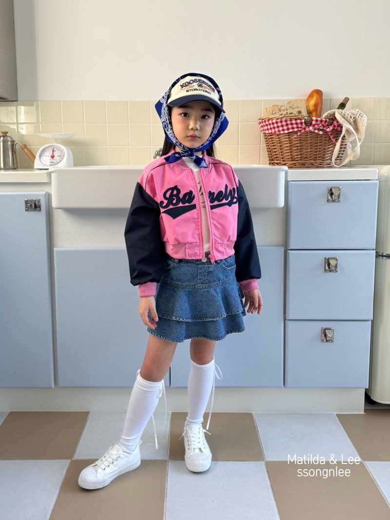 Matilda & Lee - Korean Children Fashion - #Kfashion4kids - Raglan Crop Baseball Jumper - 10