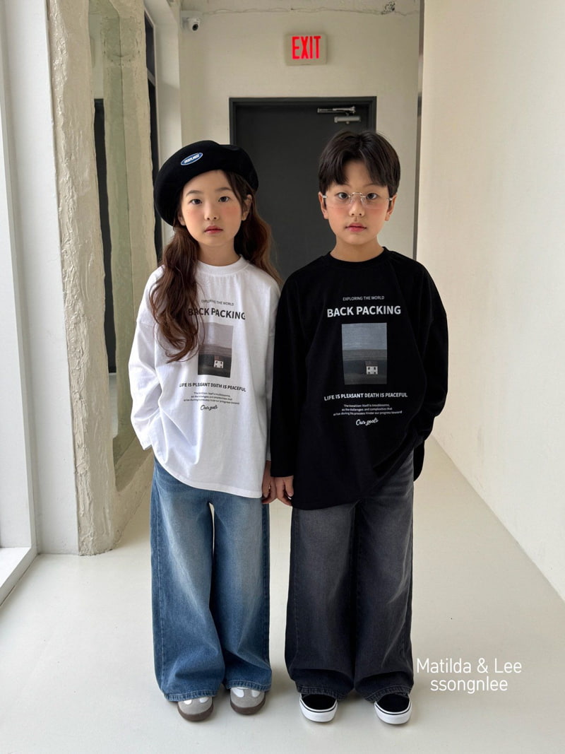 Matilda & Lee - Korean Children Fashion - #Kfashion4kids - Backpacking Tee - 8
