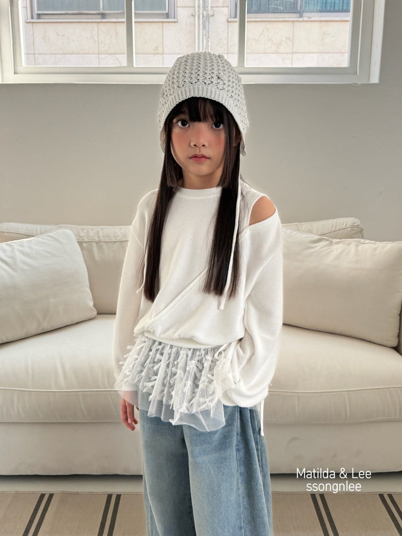 Matilda & Lee - Korean Children Fashion - #Kfashion4kids - Ribbon Layered Wrap Skirt - 6