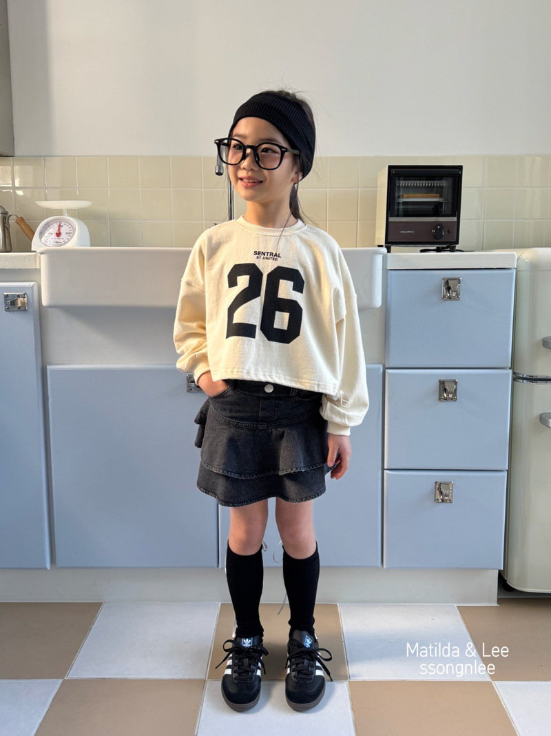Matilda & Lee - Korean Children Fashion - #childofig - Flare Denim Skirt - 7