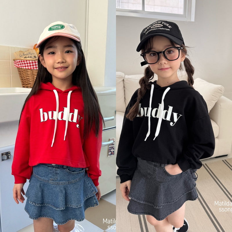 Matilda & Lee - Korean Children Fashion - #childofig - Buddy Crop Hoody