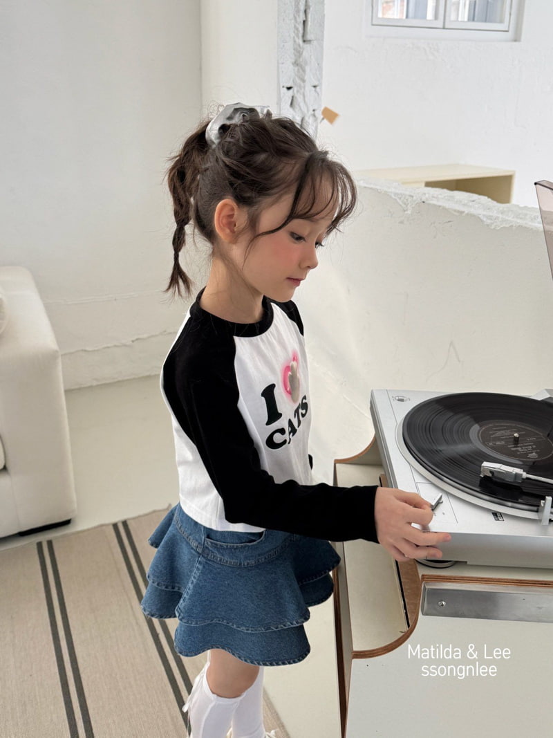 Matilda & Lee - Korean Children Fashion - #childofig - Cats Raglan Tee - 12