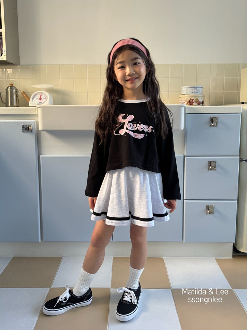 Matilda & Lee - Korean Children Fashion - #childofig - Rubber Skirt Set - 7