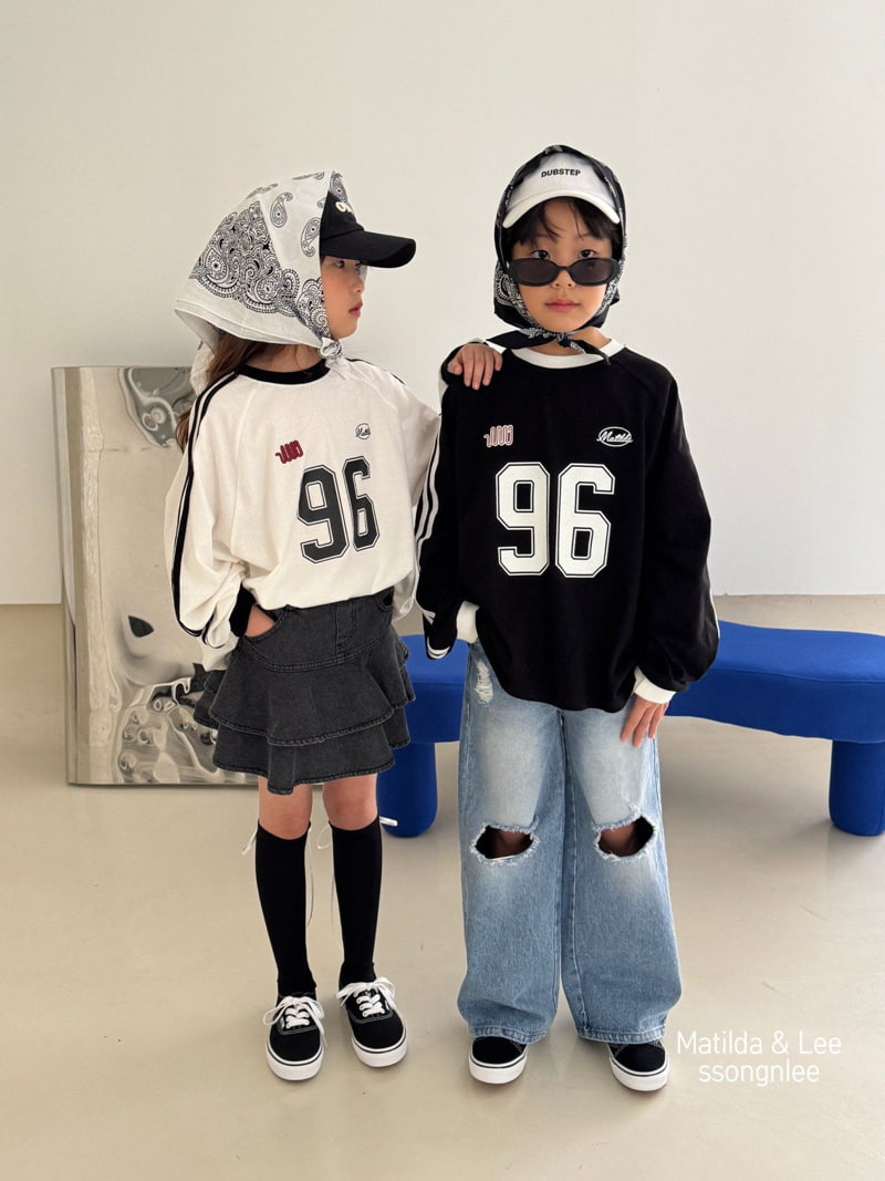 Matilda & Lee - Korean Children Fashion - #childofig - 96 Two Line Tee - 3