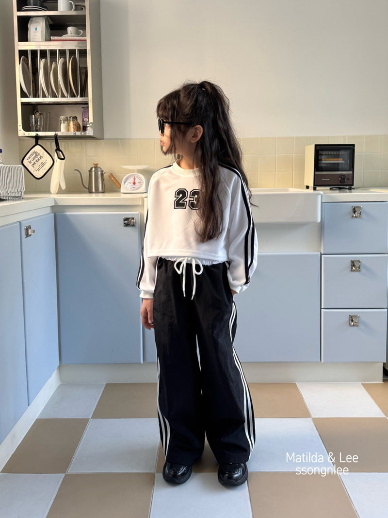 Matilda & Lee - Korean Children Fashion - #childrensboutique - Two-line Tape Pants - 5
