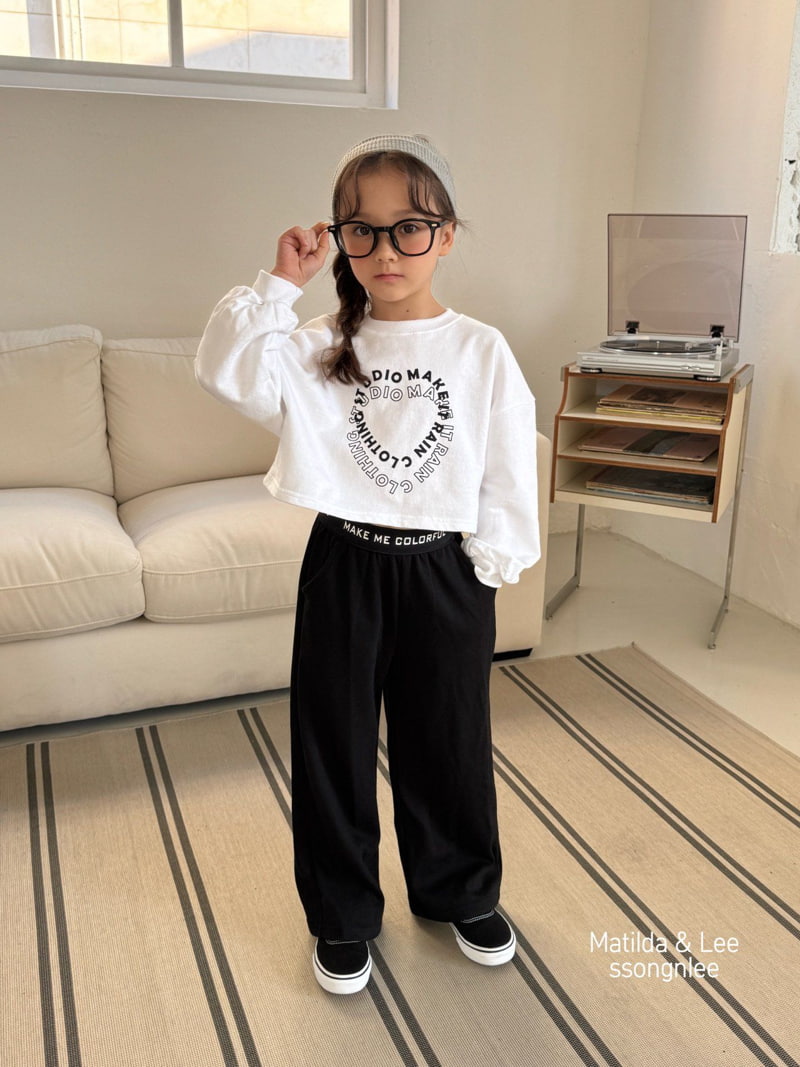 Matilda & Lee - Korean Children Fashion - #childofig - Heart Initial Tee - 4