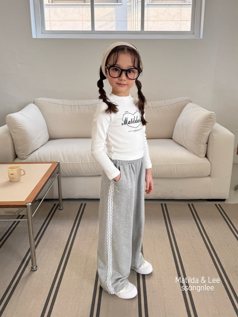 Matilda & Lee - Korean Children Fashion - #childrensboutique - Lace Straight Pants - 3