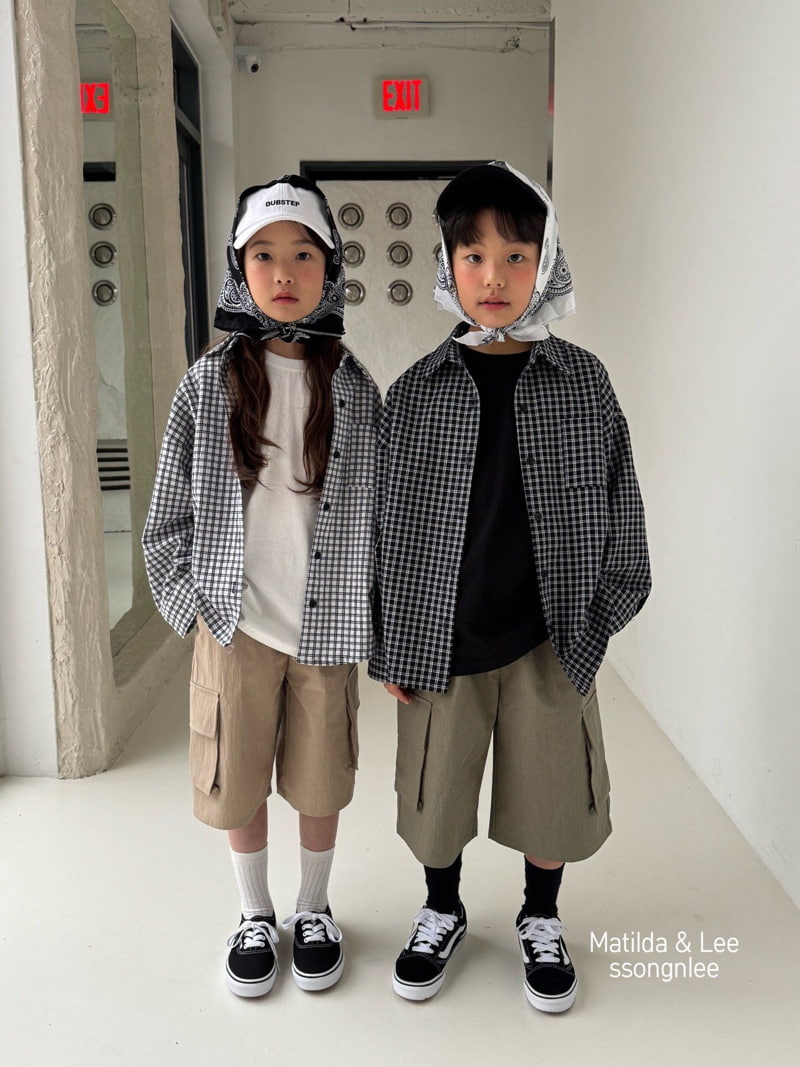 Matilda & Lee - Korean Children Fashion - #childrensboutique - Bermuda Cargo Pants