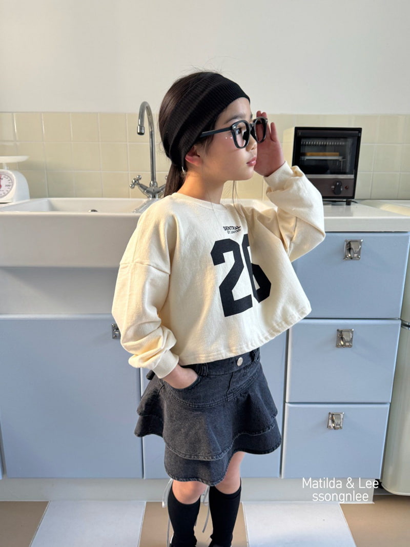 Matilda & Lee - Korean Children Fashion - #designkidswear - Flare Denim Skirt - 9