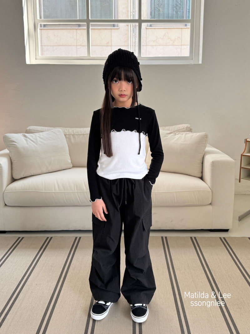 Matilda & Lee - Korean Children Fashion - #designkidswear - Raglan Cropped Tee - 5