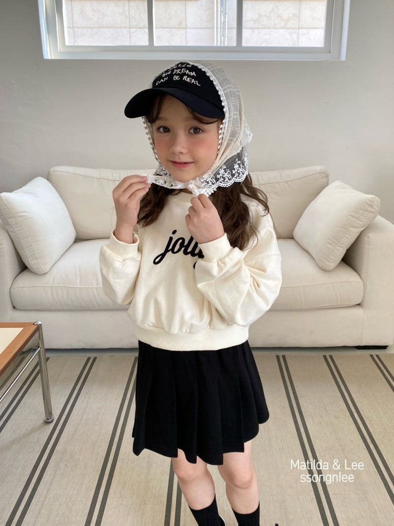 Matilda & Lee - Korean Children Fashion - #designkidswear - Jolly Crop Sweatshirts - 8