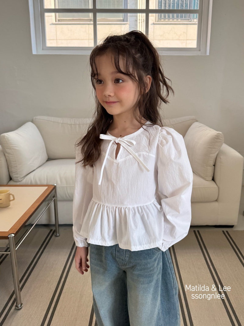 Matilda & Lee - Korean Children Fashion - #designkidswear - Front Slit Blouse - 10