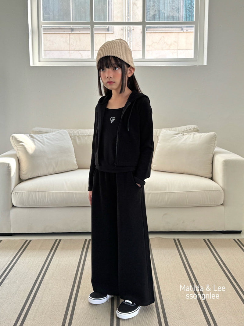 Matilda & Lee - Korean Children Fashion - #designkidswear - Knit Wide Pants - 8