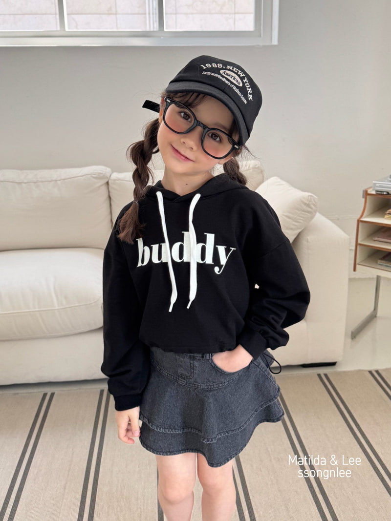 Matilda & Lee - Korean Children Fashion - #designkidswear - Buddy Crop Hoody - 3