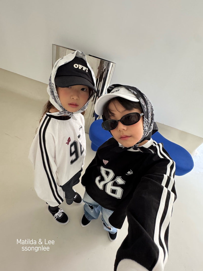 Matilda & Lee - Korean Children Fashion - #designkidswear - 96 Two Line Tee - 5