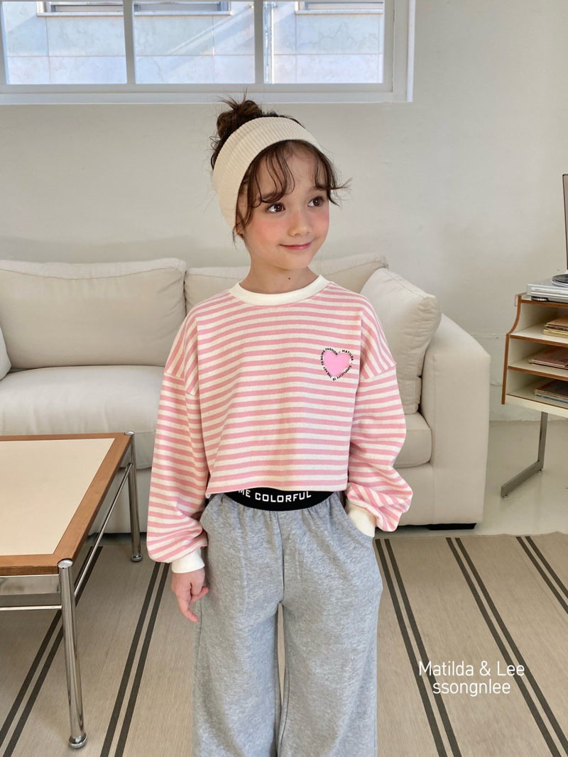 Matilda & Lee - Korean Children Fashion - #childrensboutique - ST Heart Crop Tee - 4