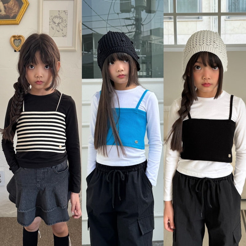 Matilda & Lee - Korean Children Fashion - #discoveringself - String Bustier