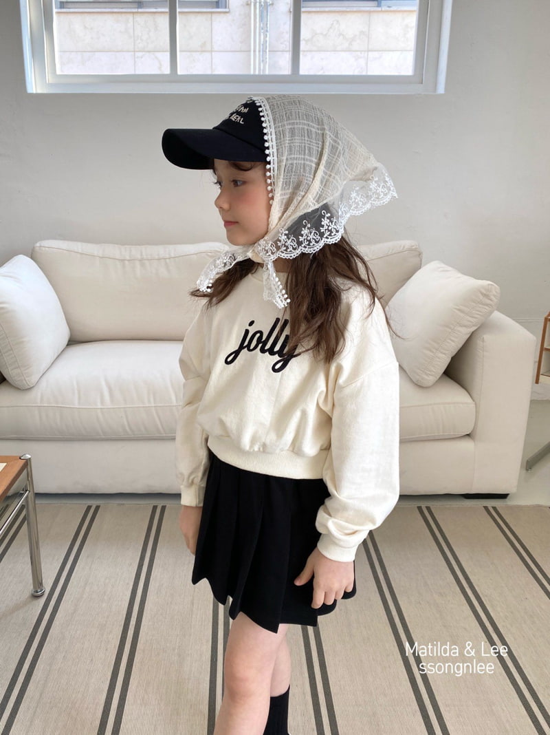 Matilda & Lee - Korean Children Fashion - #discoveringself - Jolly Crop Sweatshirts - 9