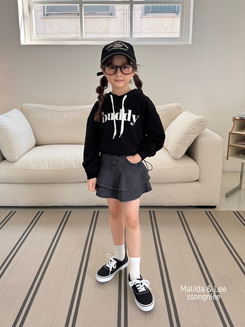 Matilda & Lee - Korean Children Fashion - #designkidswear - Buddy Crop Hoody - 4