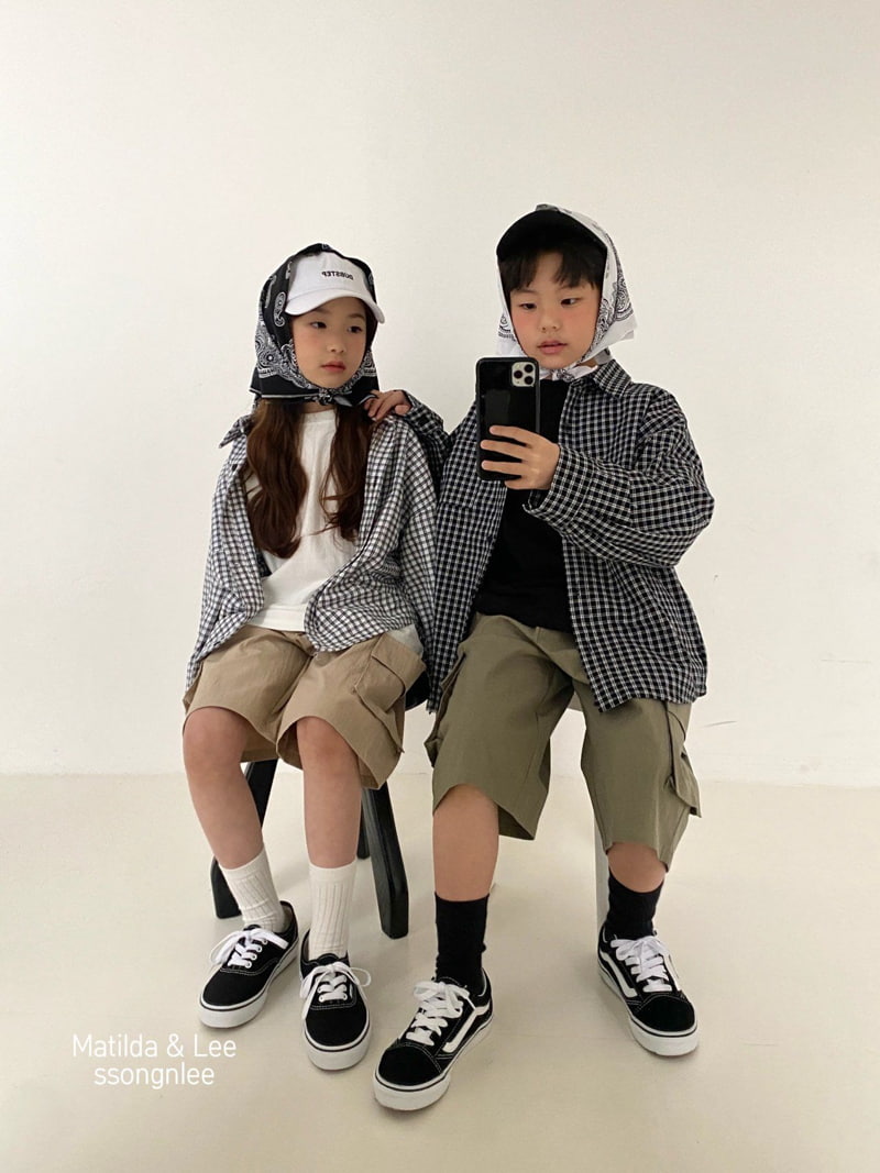 Matilda & Lee - Korean Children Fashion - #discoveringself - Bermuda Cargo Pants - 3