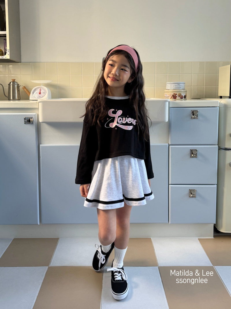 Matilda & Lee - Korean Children Fashion - #discoveringself - Rubber Skirt Set - 10