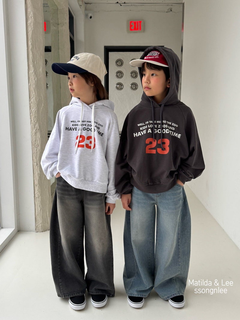 Matilda & Lee - Korean Children Fashion - #designkidswear - Maxi Wide Denim Pants 2 - 4
