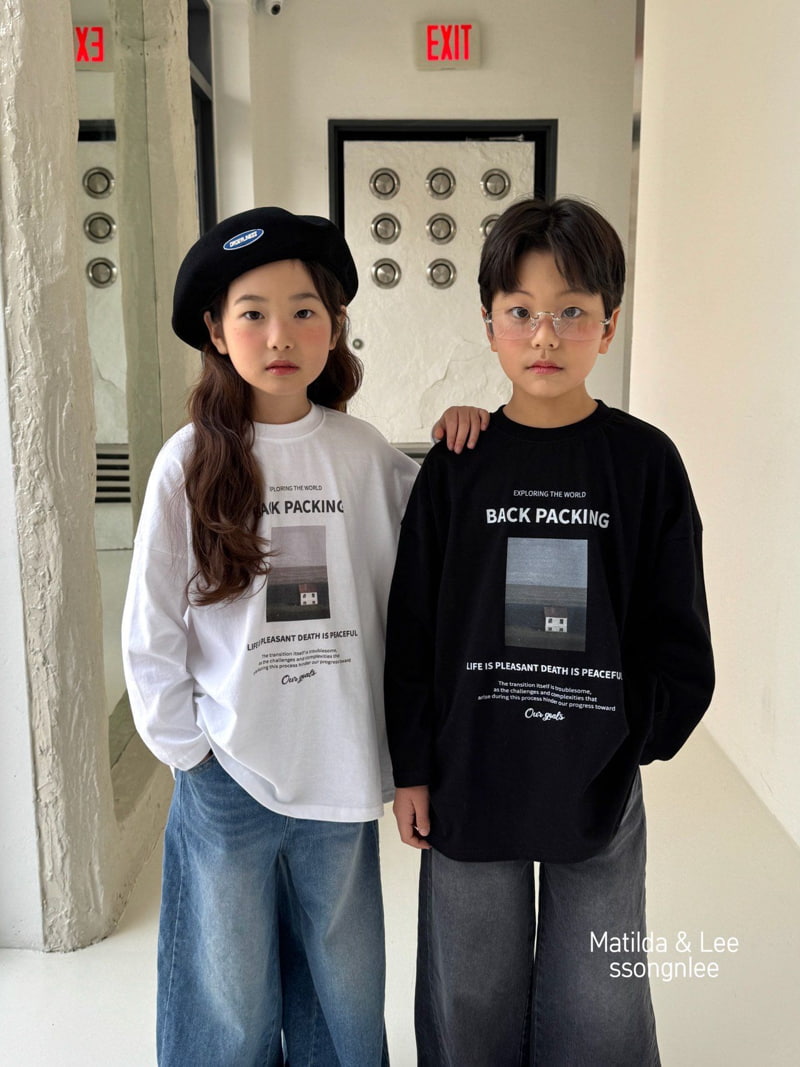 Matilda & Lee - Korean Children Fashion - #discoveringself - Backpacking Tee - 3