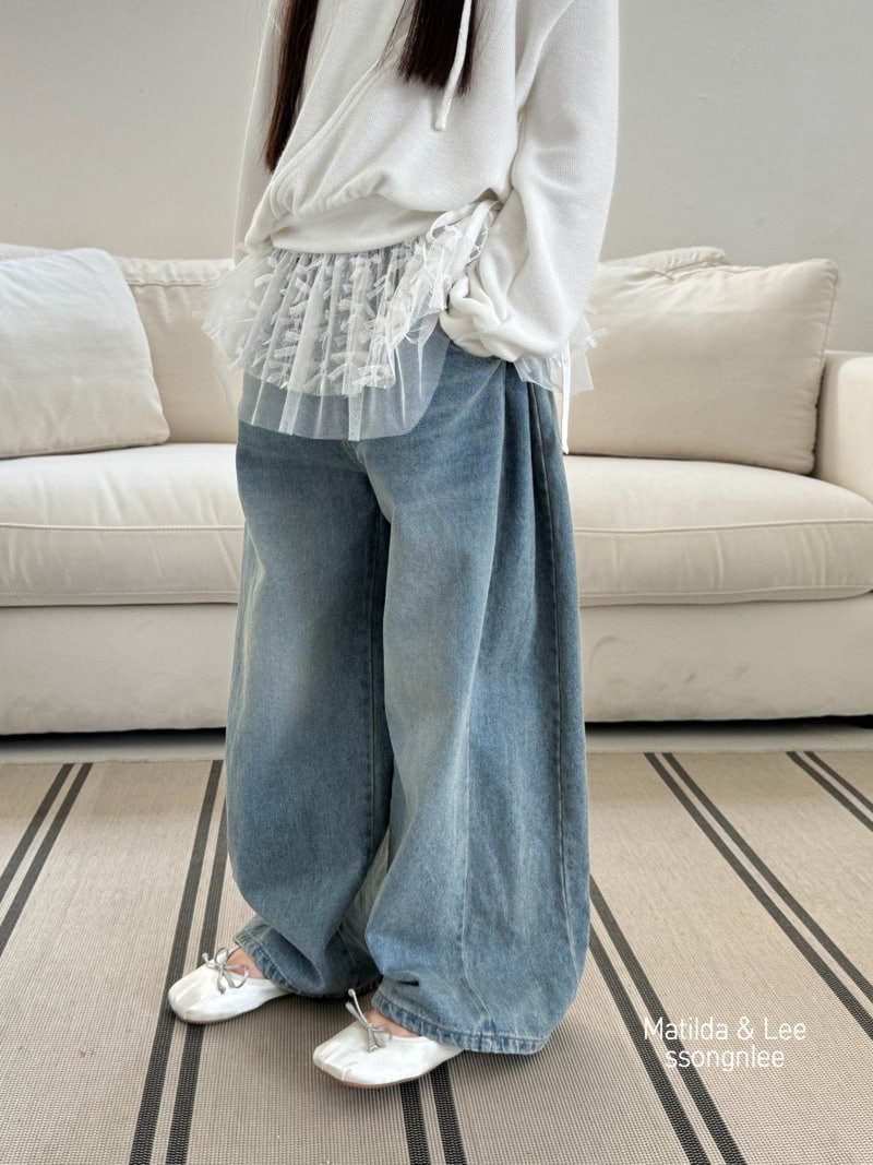 Matilda & Lee - Korean Children Fashion - #discoveringself - Ribbon Layered Wrap Skirt