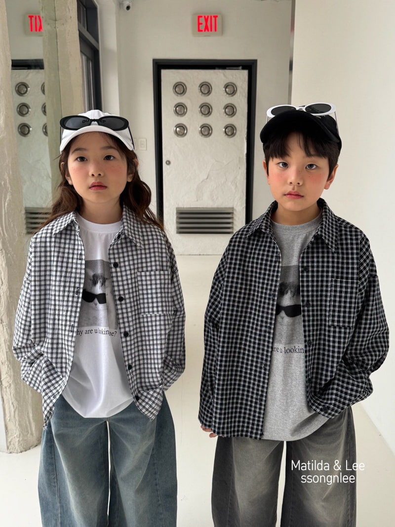 Matilda & Lee - Korean Children Fashion - #fashionkids - Check Shirts
