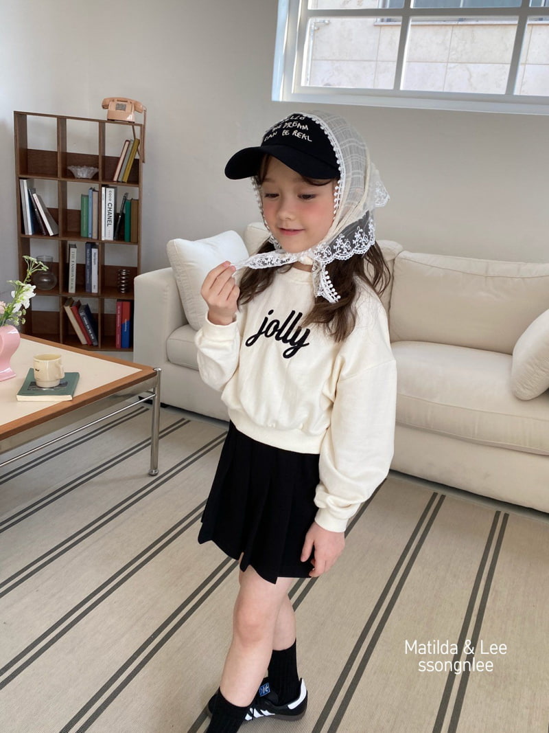 Matilda & Lee - Korean Children Fashion - #fashionkids - Jolly Crop Sweatshirts - 10
