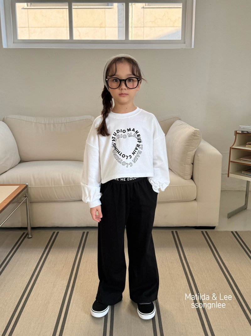 Matilda & Lee - Korean Children Fashion - #fashionkids - Heart Initial Tee - 7