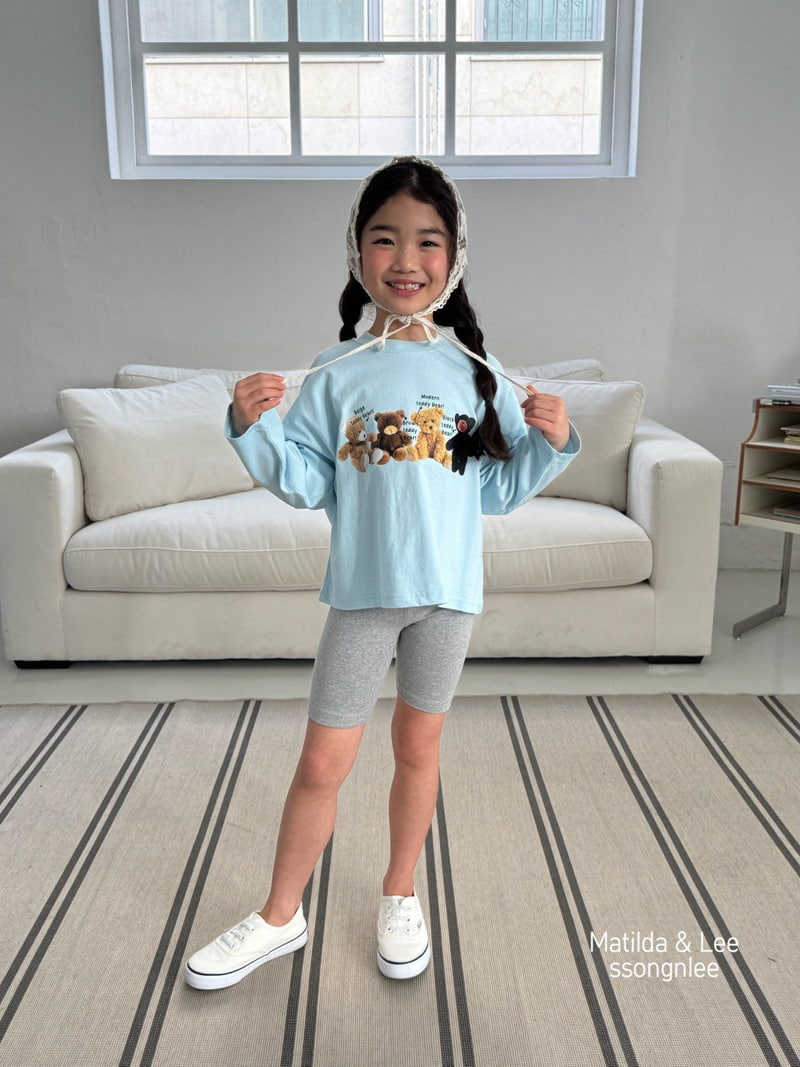 Matilda & Lee - Korean Children Fashion - #fashionkids - Half Leggings - 11