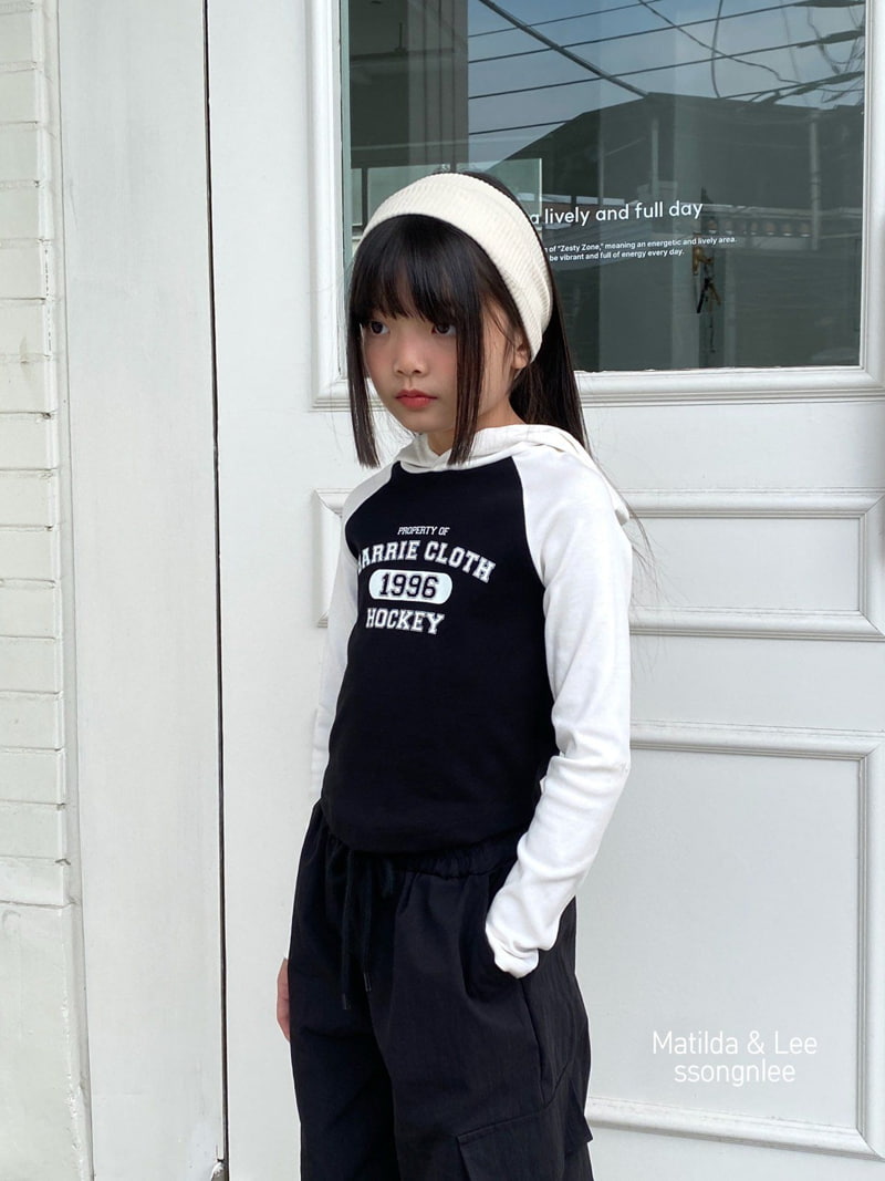 Matilda & Lee - Korean Children Fashion - #fashionkids - 1996 Hooded Raglan Tee - 8