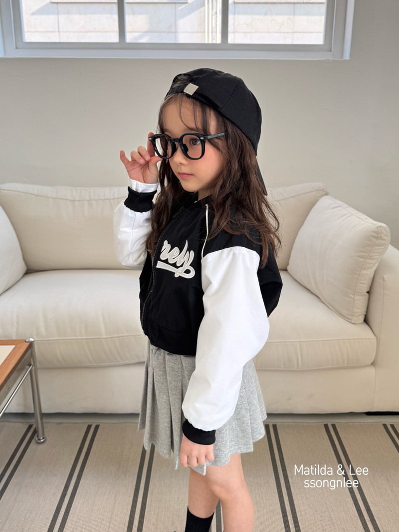 Matilda & Lee - Korean Children Fashion - #fashionkids - Raglan Crop Baseball Jumper - 6
