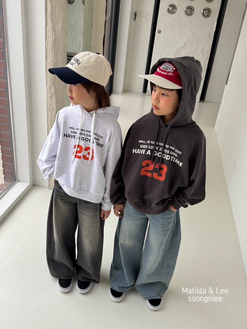 Matilda & Lee - Korean Children Fashion - #fashionkids - Maxi Wide Denim Pants 2 - 5