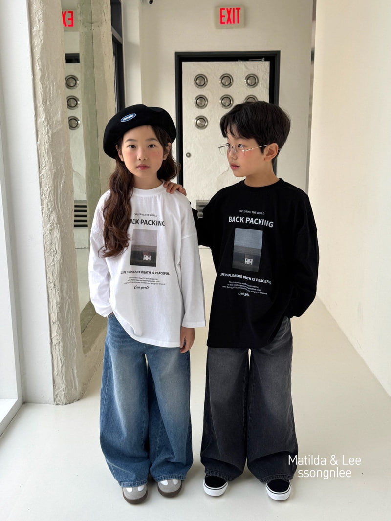Matilda & Lee - Korean Children Fashion - #discoveringself - Backpacking Tee - 4